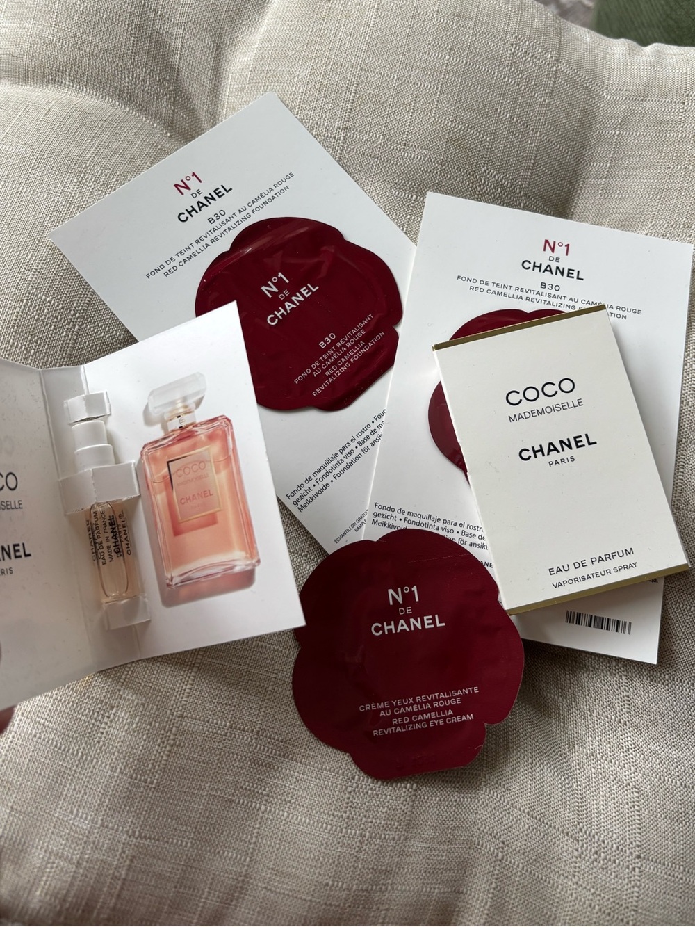Chanel samples